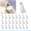 25 Divisions Aluminum Drain Leveling Backs-Bottom length 3.5cm 3