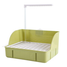 Automatic Bird Bath with Circulating Water and Adjustable Flow USB Parrot Shower Box