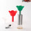 Dishwasher Safe Silicone Funnel 3 Floral Designs Drip Proof 2