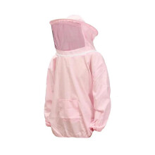 Beekeeping Suit Protective Jacket Veil Smock Hat Sleeve Beekeeper AntiBee Bite Coverall Farming Clothing OneSize