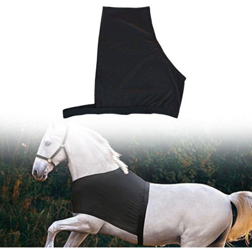 Horse protector antirub bib, portable 2