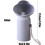 Portable Water Bottle for Dogs, Foldable Water Cup Container Gray B 4