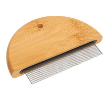 1 piece pet flea comb, effectively removes fleas and dirt from the skin for cats, durable and protective against skin diseases.