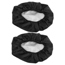 Foldable Canvas Bike Basket Cover 2Pack Dustproof Protector For Electric Bikes AllWeather Outdoor Use