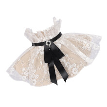 Victorian Detachable Collar Soft Linen Neckwear Ruffle-White