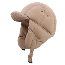 Everyday Wear Thickened Wind Resistant Hat Ear Covers For-Khaki