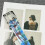 High Quality PU Belt Graffiti Style Double-black and white 5