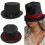 Chapeau de magicien classique de taille adulte, accessoire de-UN 3