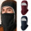 Fleece Balaclava Integrated Design Windproof Hooded for-Black 3