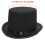 Chapeau de magicien classique de taille adulte, accessoire de-UN 4