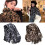 Wintersjaal Damesmode Luipaardontwerp Franjedetails Warme,-Goud 3