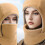 Bonnets chauds unisexes, chapeau Ushanka épais, cache-cou-Kaki 4