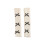 1 paar functionele armwarmers, armhoezen-Wit zwarte strik 1