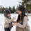 Foxes Ears Furry Hat Designed for Ear Warmth During Snow-White 7