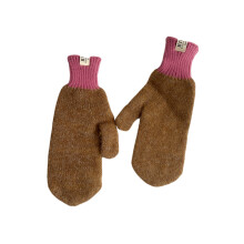 Mitten Gloves for Teens Gloves Winter Christmas Gift Full-pink