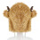 Warm Winter Hat with Deer Pattern Comfortable Plush-light tan 6