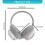 Cache-oreilles Design basket-ball, chauffe-oreilles-Couleur café 4