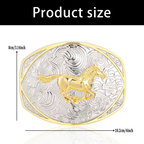 Durability Alloys Belt Buckles with Arabesque Pattern for-H 2