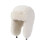 Luxury Ear Protection Hat Featuring Plush Design-White 1