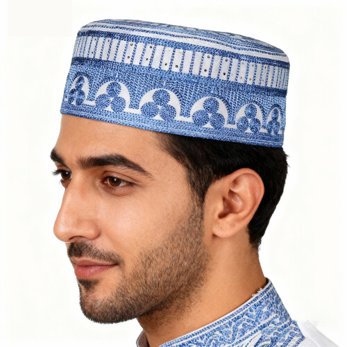 Lightweight Portable Foldable Polyester Prayer Cap-light gray M 2