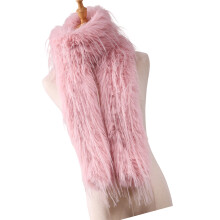 Premium Shawl Winter Scarf Warm Furry Shawl Multipurpose-Pink