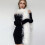 Soft Furry Neck Wrap Polyester Winter Scarf Lightweight-White 2