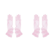 Handschuhe für formelle Kleidung, langes Design für-RosaFarbe 70