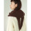 Women Wool Winter Shawl Scarf Triangular Wrap Soft Warm-Coffee 6