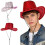 Multifunctional Polyester Sequined Western Hat Lightweight-Gold 3