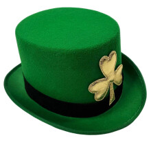 Fashion Top Hat Keeping Cool During Festivals Comfortable-Green
