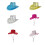 Sparkly Practical Cowboy Hats with Sequins for-Pink 2