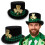 Fashion Top Hat Keeping Cool During Festivals Comfortable-Black 6