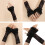 Convenient Wear Lace Sleeves Effortless Application for-Black 2