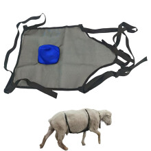 Breeding Apron, Goat Apron, Comfortable with Adjustable Shoulder Strap, Blue