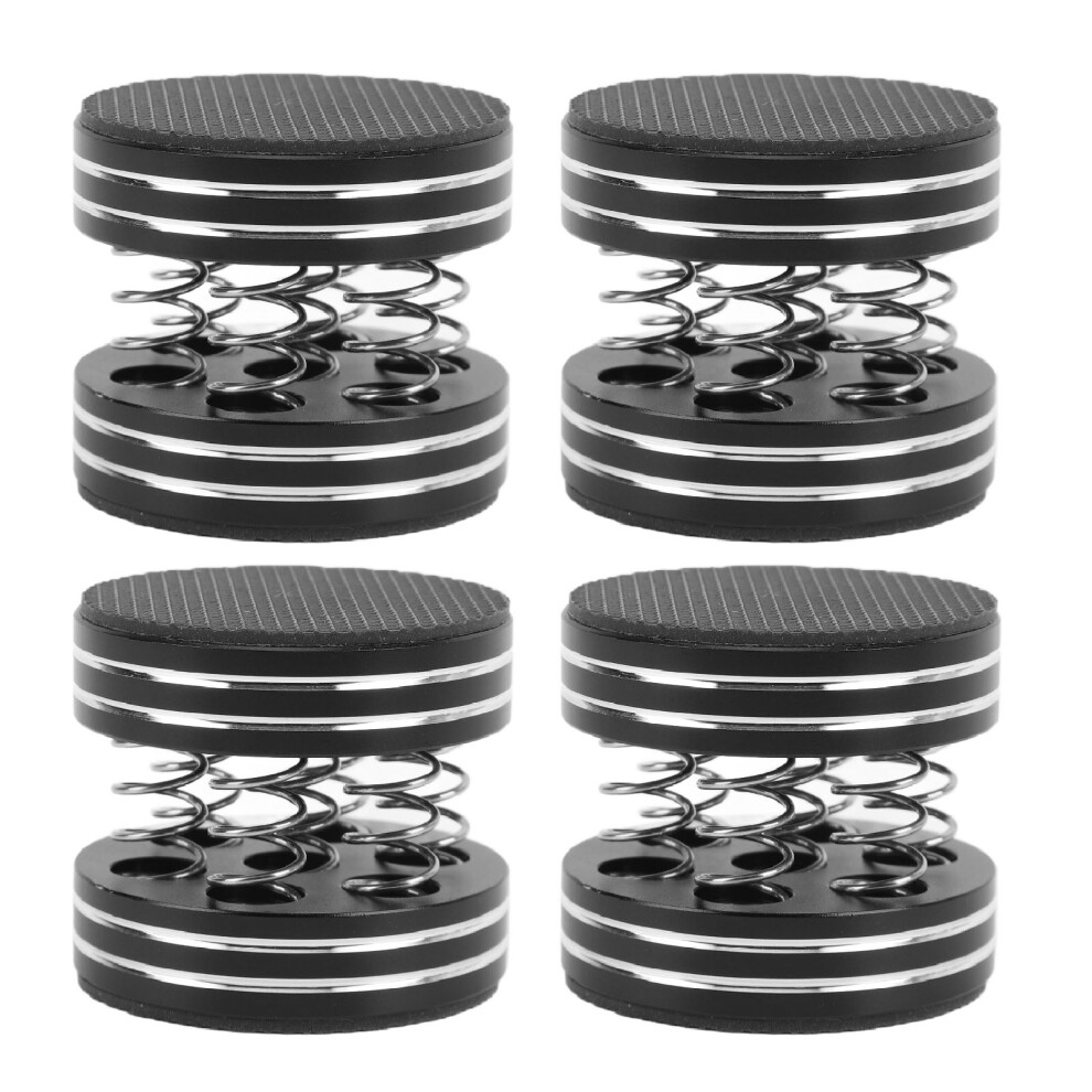 Audio Speaker Isolation Feet Aluminum Alloy Vibration Elimination High Damping Shock Absorption Easy To Install Wide Compatibility Non Slip Rubber Rin 9012494976489