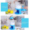 Ice Machine Manual Fruit Smoothie Maker, Mini Household Ice Crusher, Compact Countertop Tool 5
