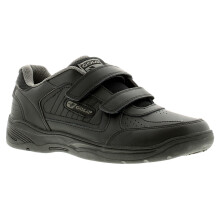 (Black, 12 (Adults')) Gola Mens Trainers Belmont touch fastening wf Touch Fastening black UK Size