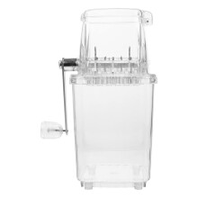2L Ice Crusher Shaver Portable Hand Crank Ice Machine For Home Use, Manual Ice Crusher, Ice Chip Maker