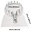 Fruit Tree Harvesting Tool Metal Fruit Harvester Head White Auxiliary Tools Collection Fruit Picker Head 3