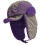 Winddichte Trapper-hoed Dikkere Ushanka-hoed Warme muts-Grijs 1