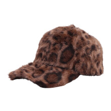 Baseballpet met luipaardpatroon voor koud weer Comfortabele-3