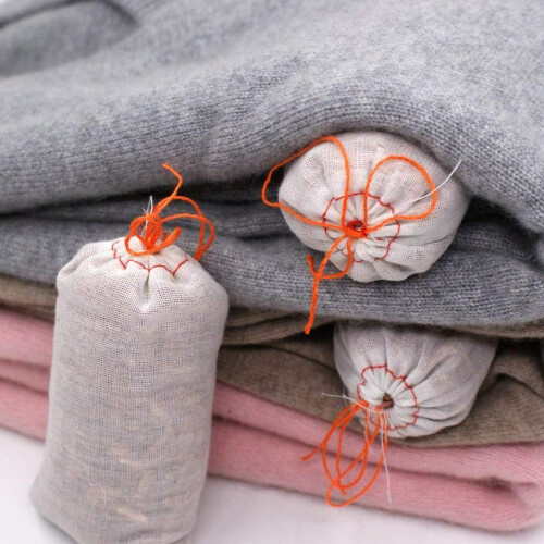 Τσάντες Cedar Sachets με θήκη με κορδόνι, κόκκινα τσιπς Cedar για αποθήκευση ρούχων, 1