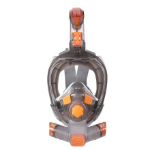 Diving Masks Full Face Anti Fog Snorkel Mask L/XL Yellow For Adults And Youth With Camera Mount Waterproof Wide View
