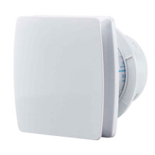 Ventilador de exaustão para uso doméstico, com válvula de retenção traseira para controle automático do fluxo de ar, fácil de instalar, para
