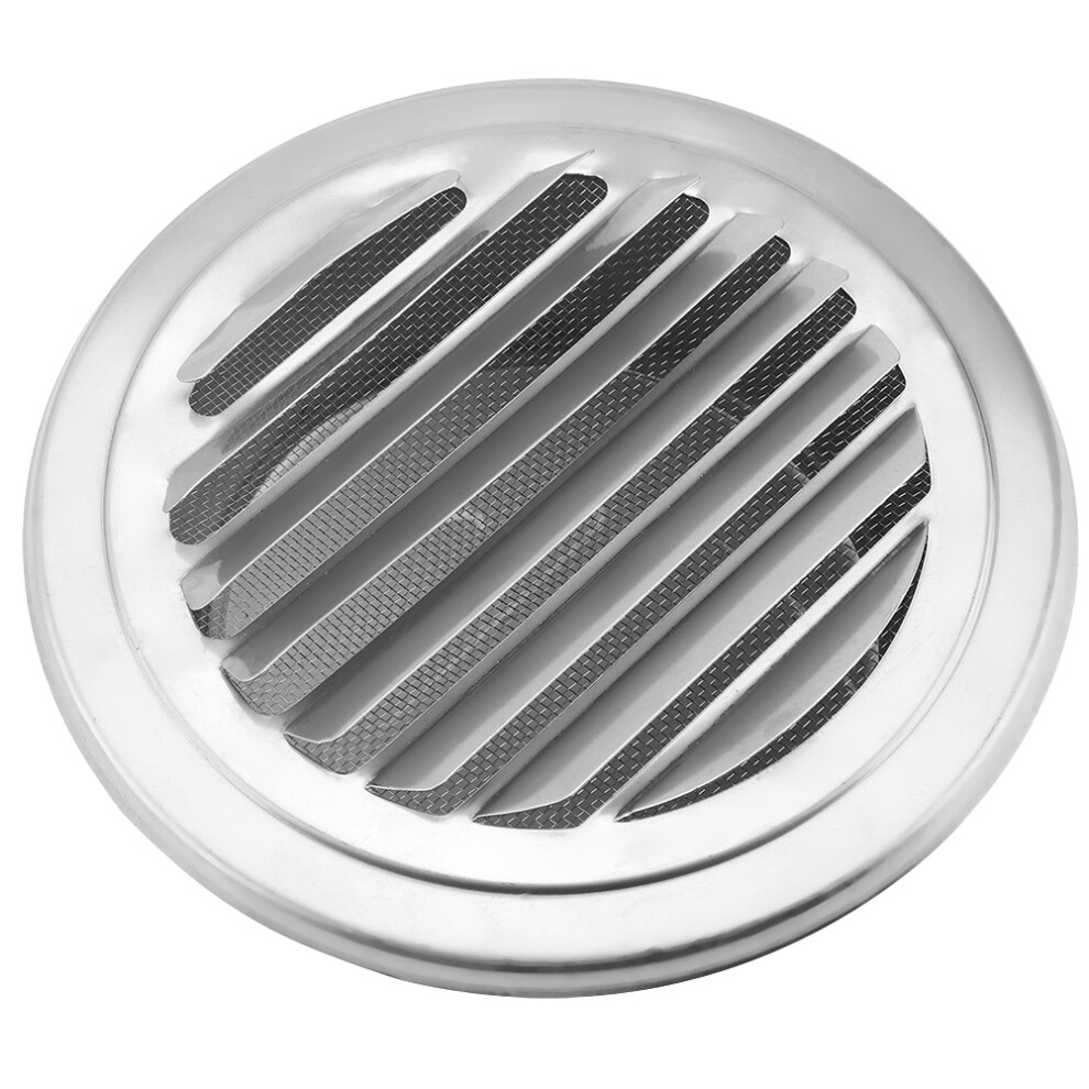 Stylish Air Ventilation Grille, Durable Stainless Steel With Built-In Protection Mesh, Ideal For Rainproof And Dust-Free Ventilation In Your Home 9138057521412