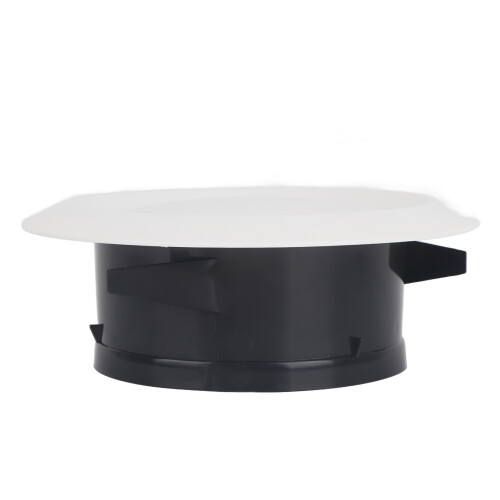 Grille d'aération ABS pour une installation facile, diffuseur de plafond blanc avec conception détachable, grille d'aération réglable pour 1