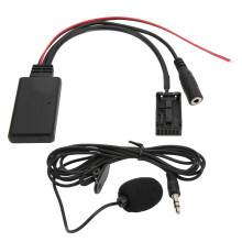 Bluetooth-AUX-Kabeladapter mit Freisprechfunktion und stabiler Verbindung, hochwertige ABS-Matte, Plug-and-Play-Kompatibilität mit Ford Mondeo Focus