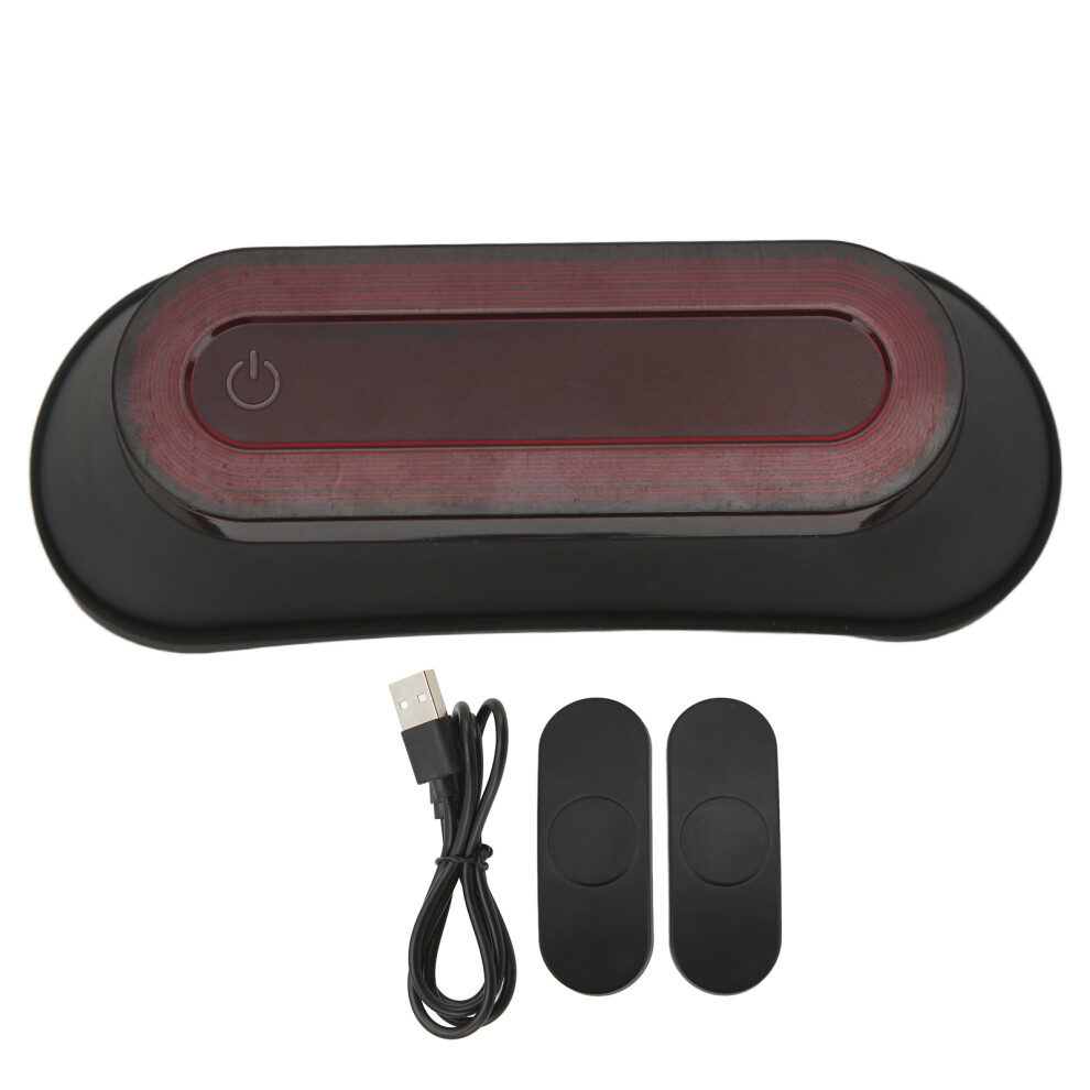 Rear Helmet For Bicycle, Motorcycle Bike Led Safety Warning With Three Mode Flashing Strobe Built-In Usb Rechargeable Battery Waterproof Light 9190834482859