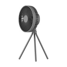 Höhenverstellbarer Standventilator für Zuhause und Büro, wiederaufladbarer Standventilator mit 10000-mAh-Akku, tragbares Design für den Innen-