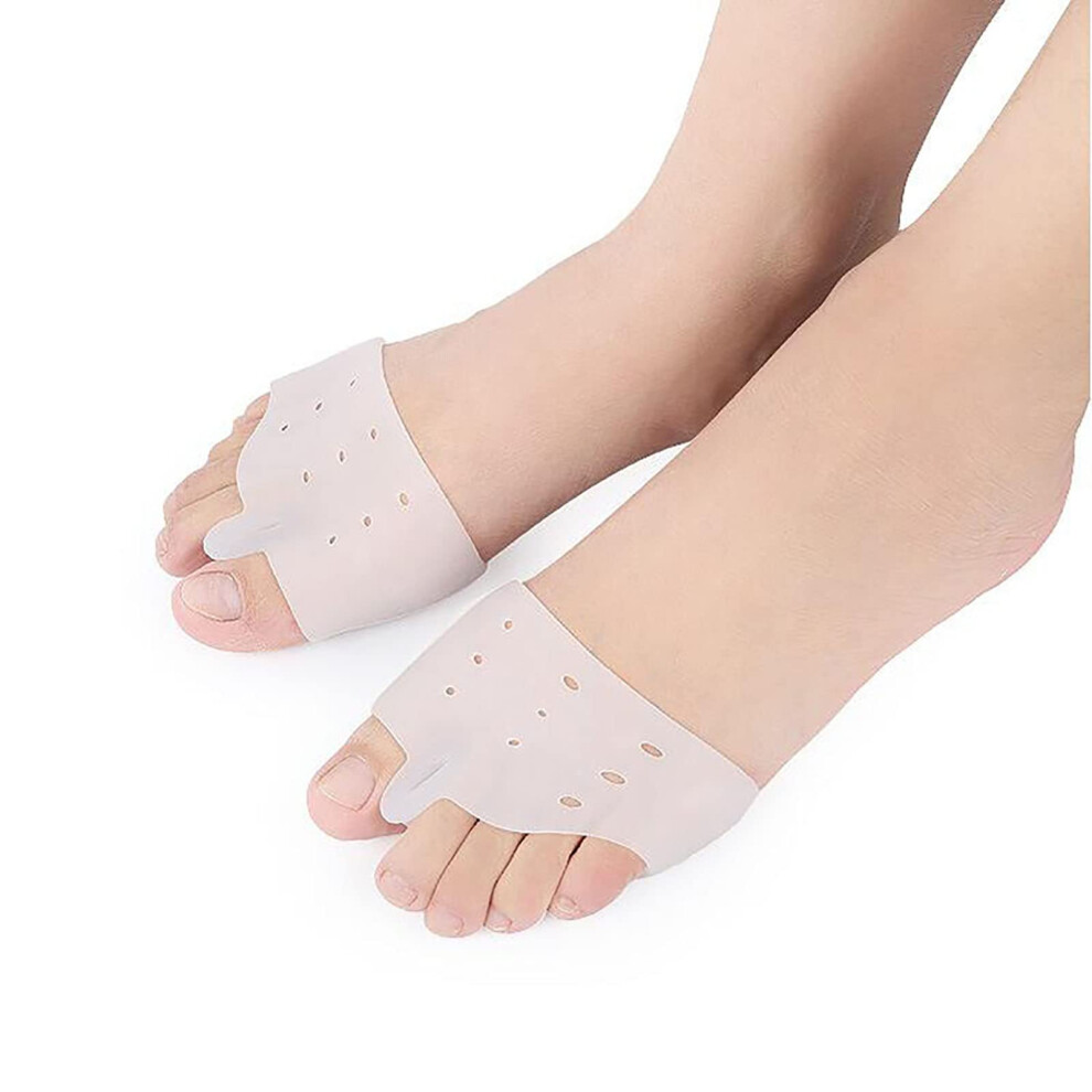 Hallux Valgus Sleeve Protector Big Toe Straightener Pad with Gel Big Toe Separator for Big Toe, Gel Shield to Relieve Foot Pain, Calluses, Corns